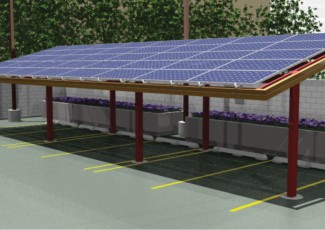 SR Series™ Solar Ready Shade Structures
